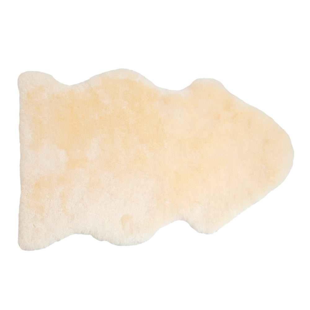 Backure Shearling Cushion Chair Pad / Mattress Pad, 31x42 in. Approx., Cream